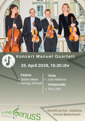 Konzert Quartett Manuel